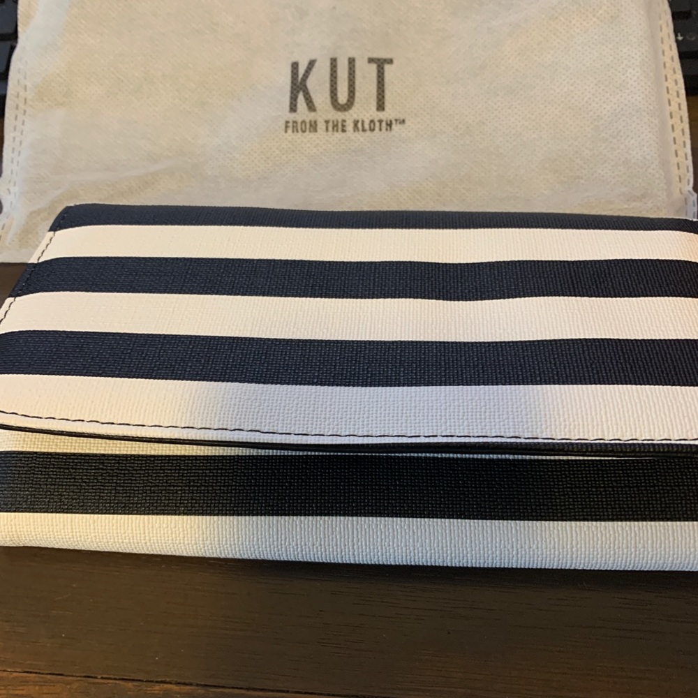 Kut from the Kloth Slim Striped Wallet
